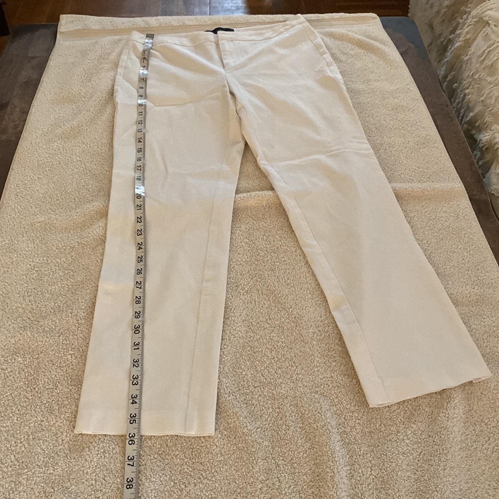 Kobi Halperin from Bloomies stunning white cotton blended luxury stretchy pants - Picture 6 of 12